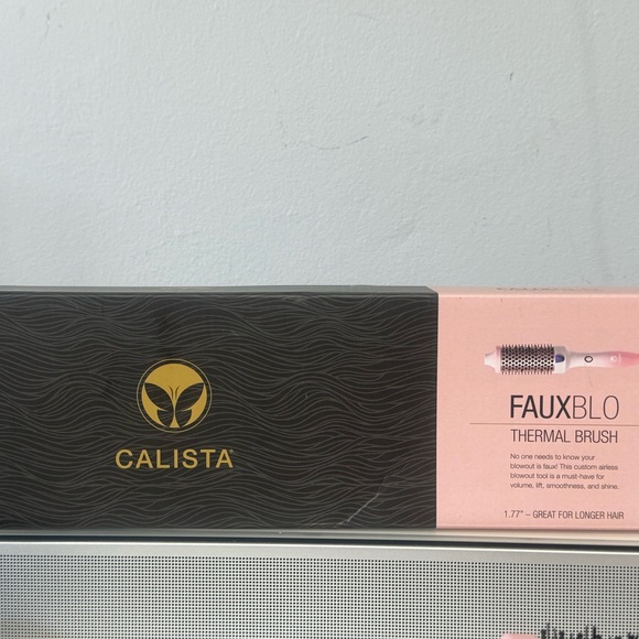 Calista FauxBlo Thermal Brush (Pink Ombre)1.77” Great for Long Hair - Picture 4 of 8